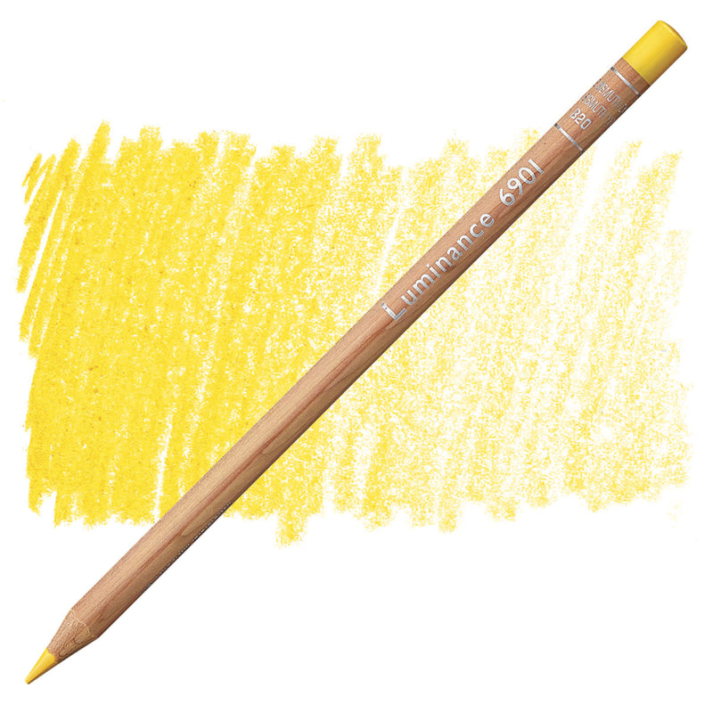 CARAN DACHE LUMINANCE PENCIL GOLDEN BISMUTH YELLOW (6901.82)