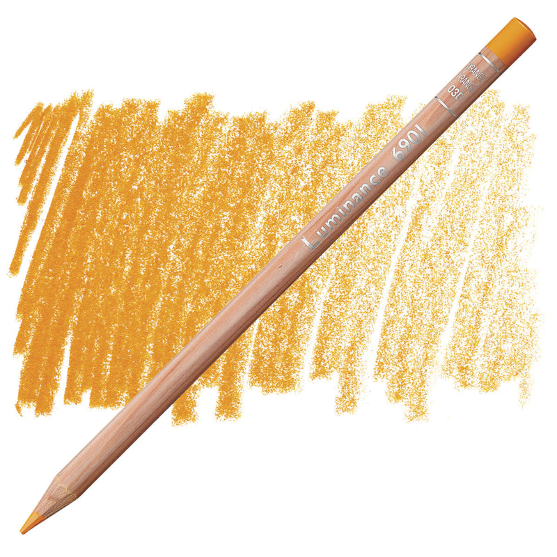 CARAN DACHE LUMINANCE PENCIL ORANGE (6901.03)