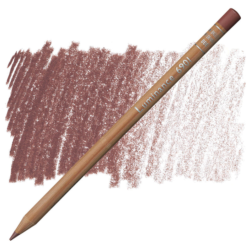 CARAN DACHE LUMINANCE PENCIL BURNT SIENNA 50% (6901.866)