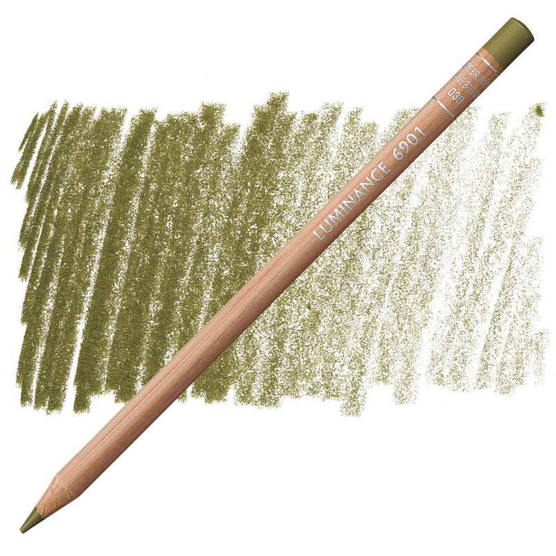 CARAN DACHE LUMINANCE PENCIL OLIVE BROWN (6901.039)