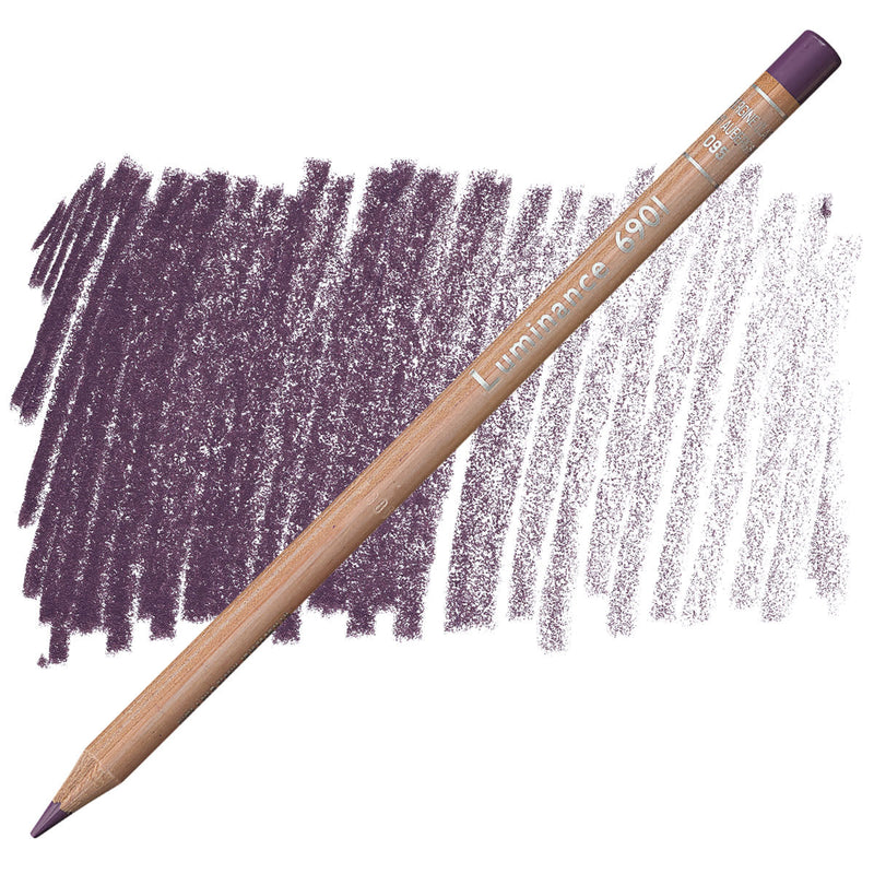 CARAN DACHE LUMINANCE PENCIL LIGHT AUBERGINE (6901.095)