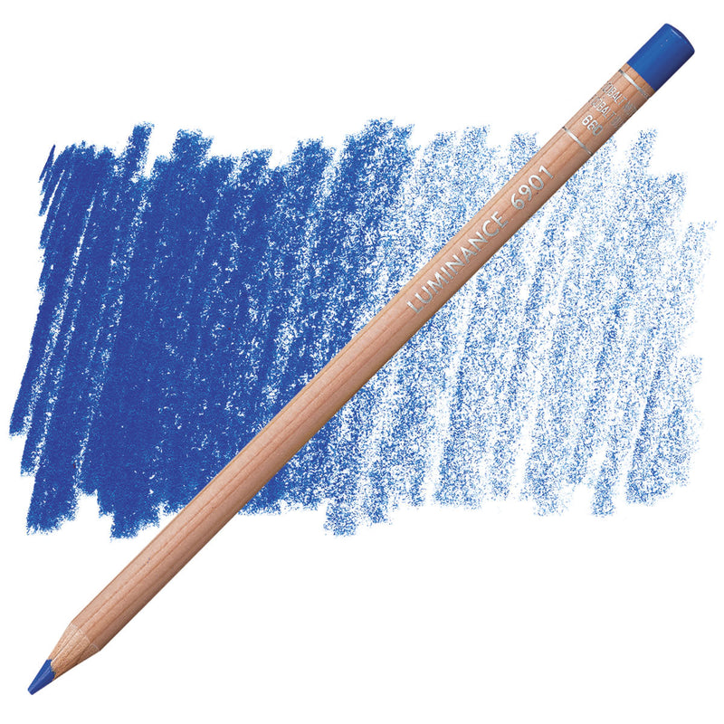 CARAN DACHE LUMINANCE PENCIL MIDDLE COBALT BLUE(IMIT) (6901.66)