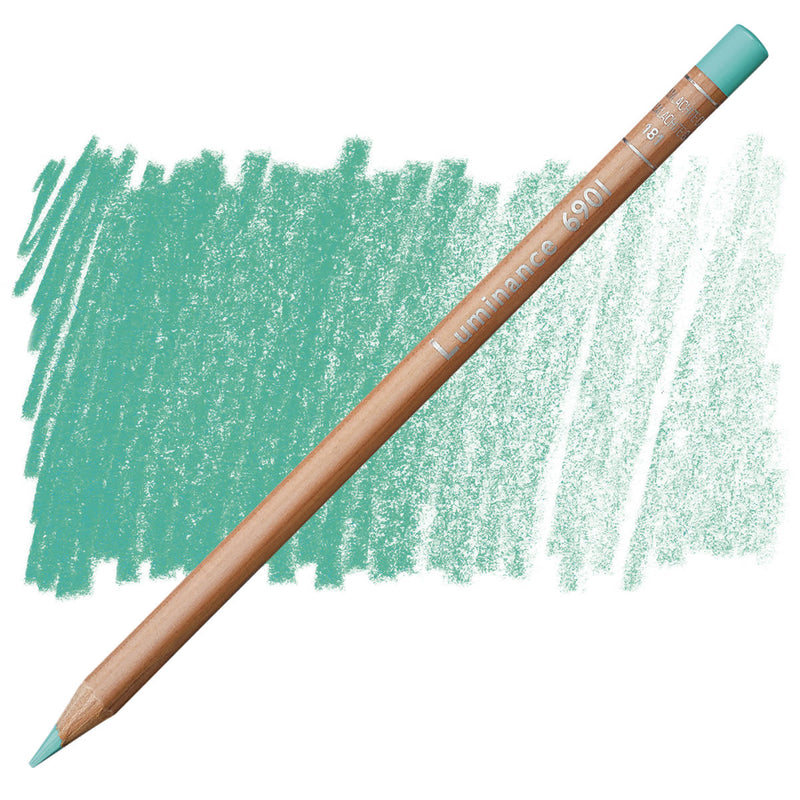 CARAN DACHE LUMINANCE PENCIL LIGHT MALACHITE GREEN (6901.181)