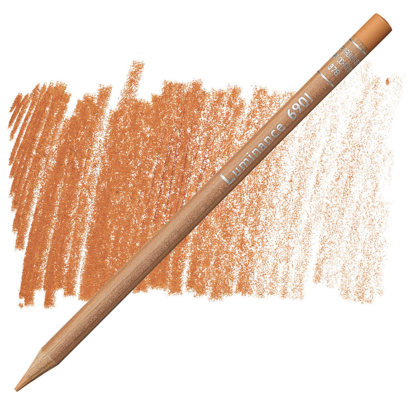 CARAN DACHE LUMINANCE PENCIL BURNT OCHRE 50% (6901.876)