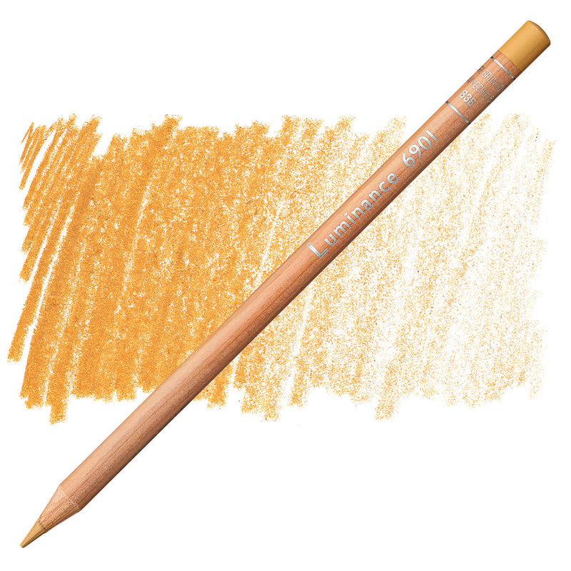 CARAN DACHE LUMINANCE PENCIL BURNT OCHRE 50% (6901.836)