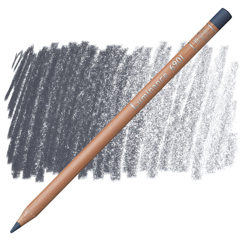 CARAN DACHE LUMINANCE PENCIL PAYNES GREY 60% (6901.507)