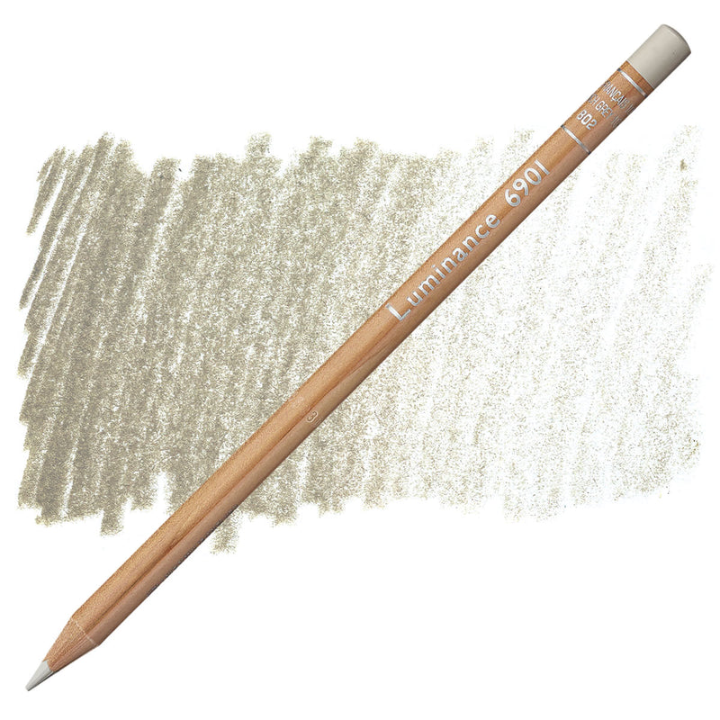 CARAN DACHE LUMINANCE PENCIL FRENCH GREY 10% (6901.802)