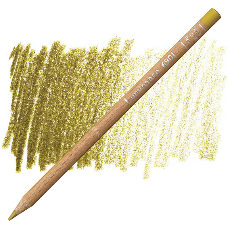 CARAN DACHE LUMINANCE PENCIL GREEN OCHRE (6901.025)