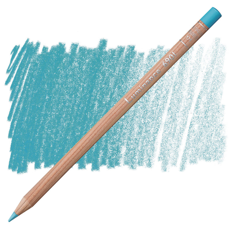 CARAN DACHE LUMINANCE PENCIL TURQUOISE BLUE (6901.171)