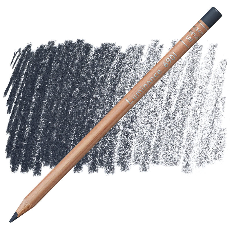 CARAN DACHE LUMINANCE PENCIL PAYNES GREY (6901.508)