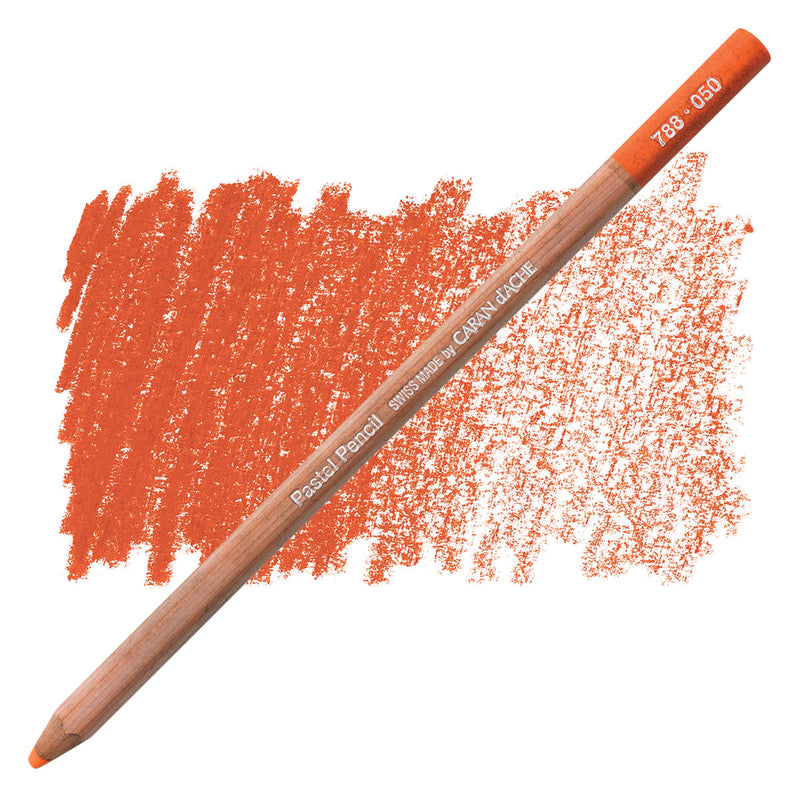 CARAN DACHE PASTEL PENCIL FLAME RED (788.05)