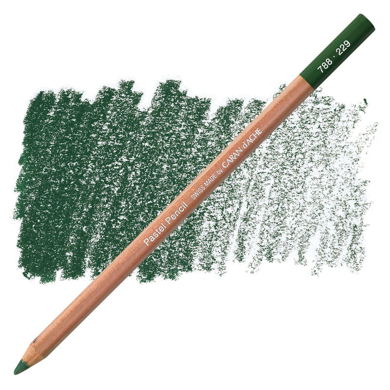 CARAN DACHE PASTEL PENCIL DARK GREEN (788.229)