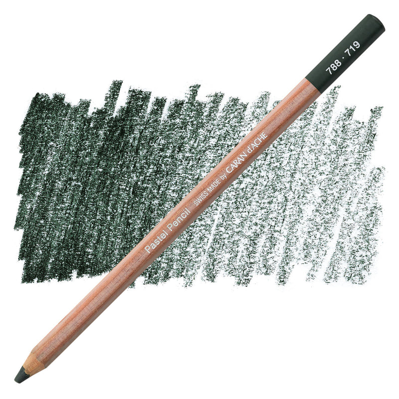 CARAN DACHE PASTEL PENCIL DARK PHTHALO. GREEN (788.719)