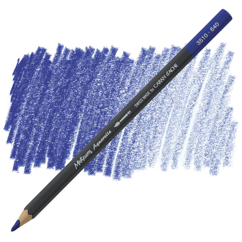 CARAN DACHE MUSEUM AQUARELLE PENCIL DARK ULTRAMARINE (3510.64)