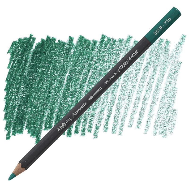 CARAN DACHE MUSEUM AQUARELLE PENCIL PHTHALOCYANINE GREEN (3510.71)