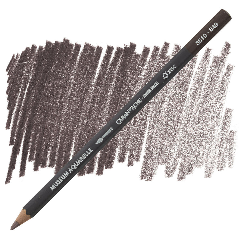 CARAN DACHE MUSEUM AQUARELLE PENCIL RAW UMBER (3510.049)