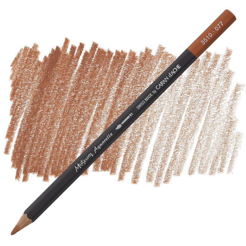 CARAN DACHE MUSEUM AQUARELLE PENCIL BURNT OCHRE (3510.077)