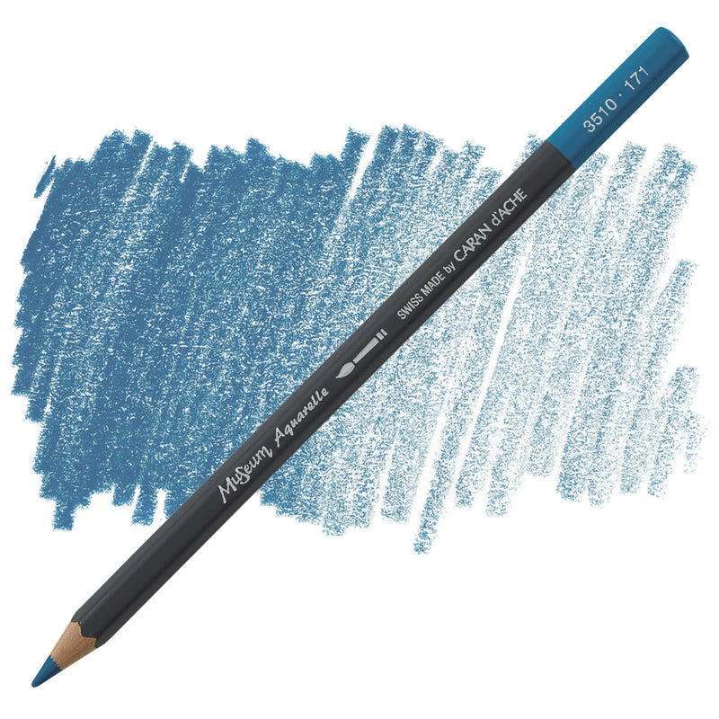 CARAN DACHE MUSEUM AQUARELLE PENCIL TURQUOISE BLUE (3510.171)