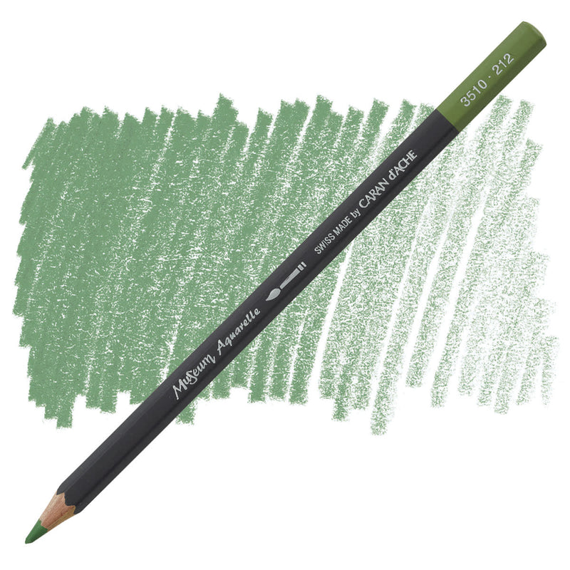 CARAN DACHE MUSEUM AQUARELLE PENCIL CHROME OXYDE GREEN (3510.212)