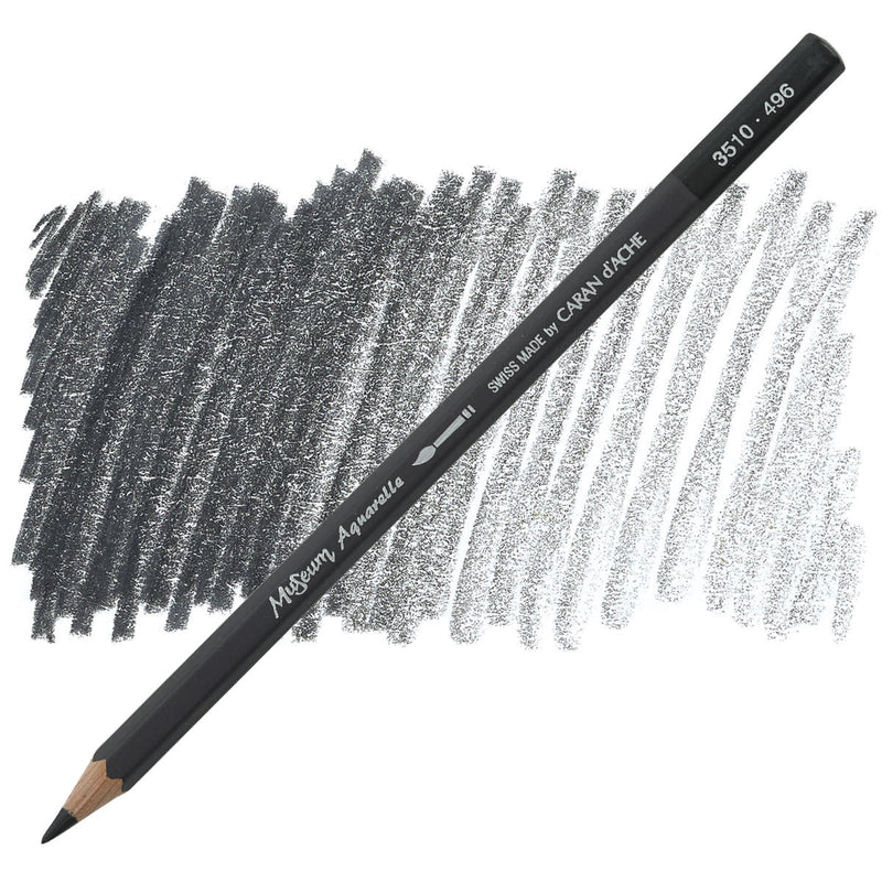 CARAN DACHE MUSEUM AQUARELLE PENCIL IVORY BLACK (3510.496)