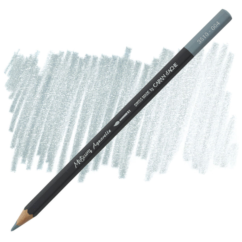 CARAN DACHE MUSEUM AQUARELLE PENCIL STEEL GREY (3510.004)