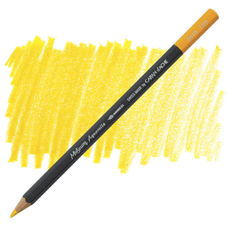 CARAN DACHE MUSEUM AQUARELLE PENCIL GOLDEN YELLOW (3510.02)