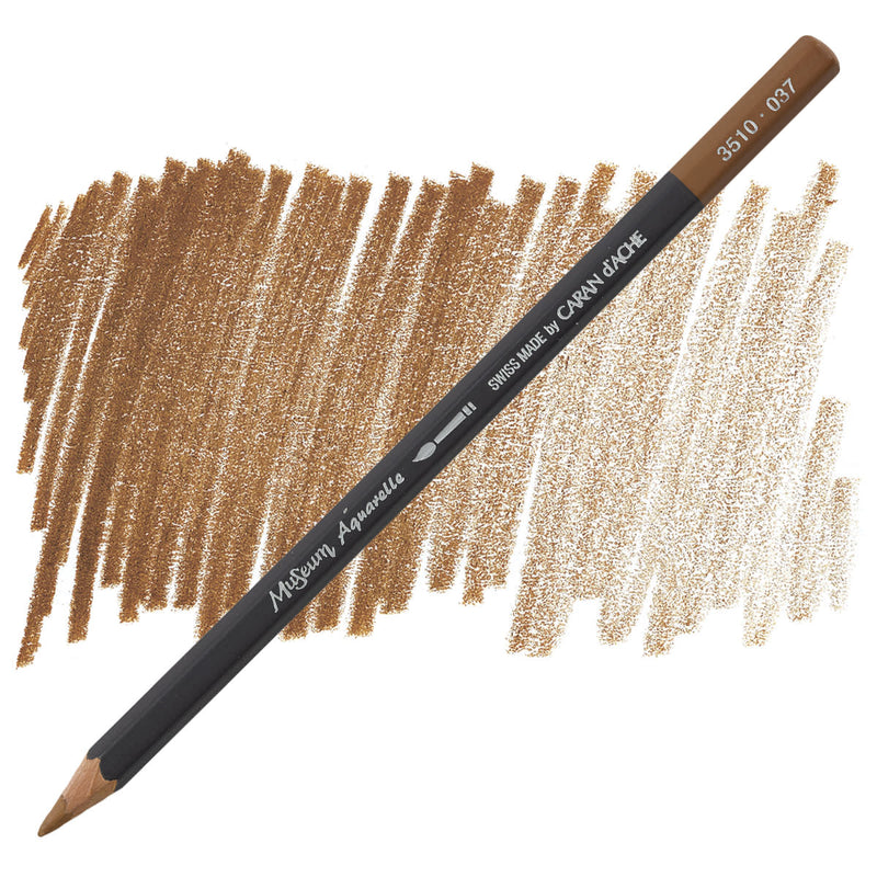 CARAN DACHE MUSEUM AQUARELLE PENCIL BROWN OCHRE (3510.037)