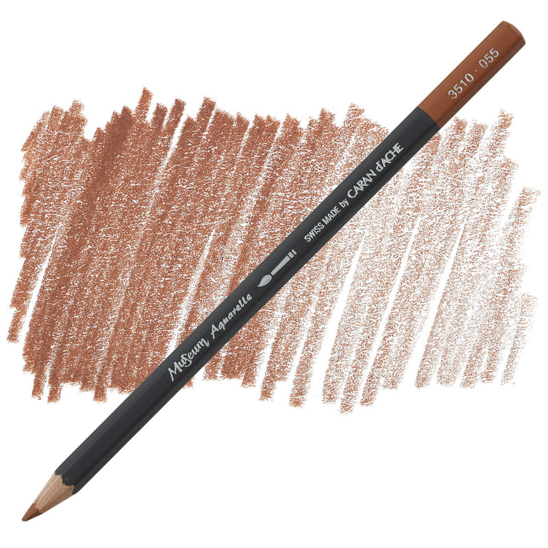 CARAN DACHE MUSEUM AQUARELLE PENCIL CINNAMON (3510.055)