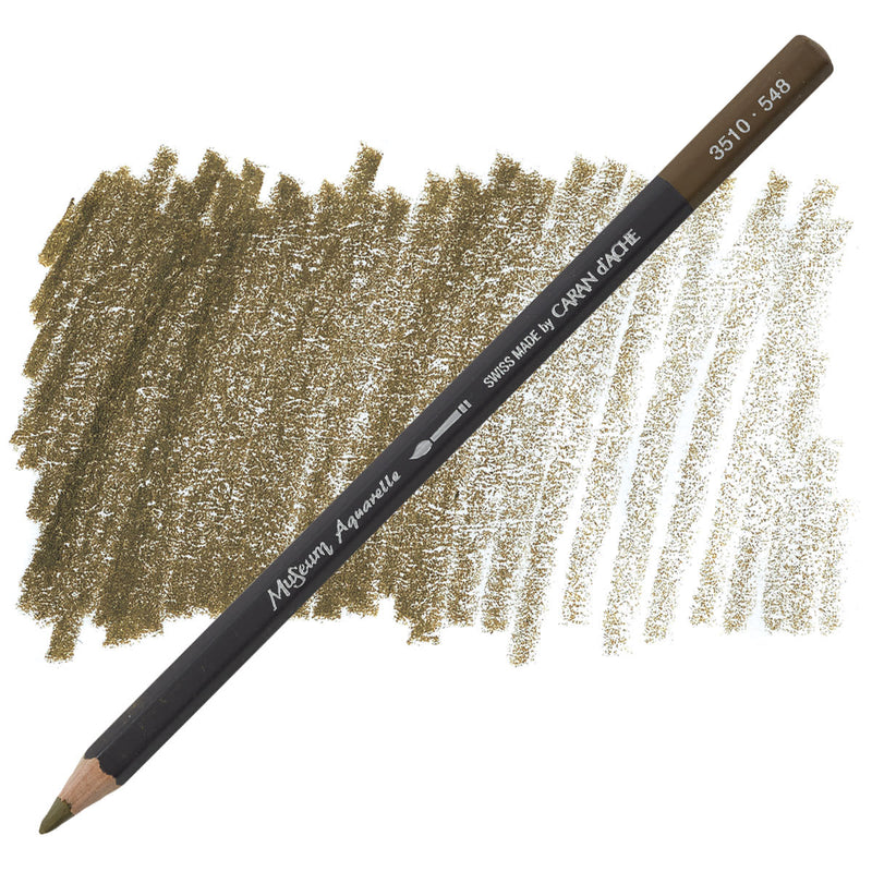 CARAN DACHE MUSEUM AQUARELLE PENCIL RAW UMBER (3510.548)