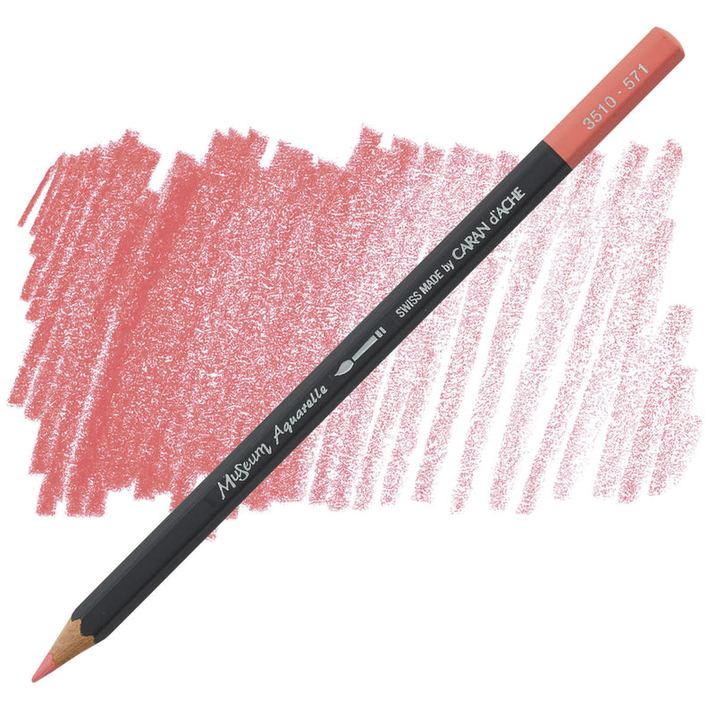 CARAN DACHE MUSEUM AQUARELLE PENCIL ANTHRAQUINOID PINK (3510.571)