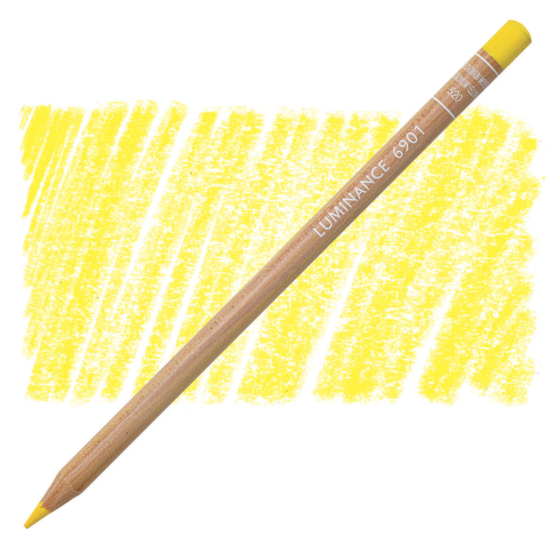 CARAN DACHE LUMINANCE PENCIL MEDIUM CADMIUM YELLOW (6901.52)