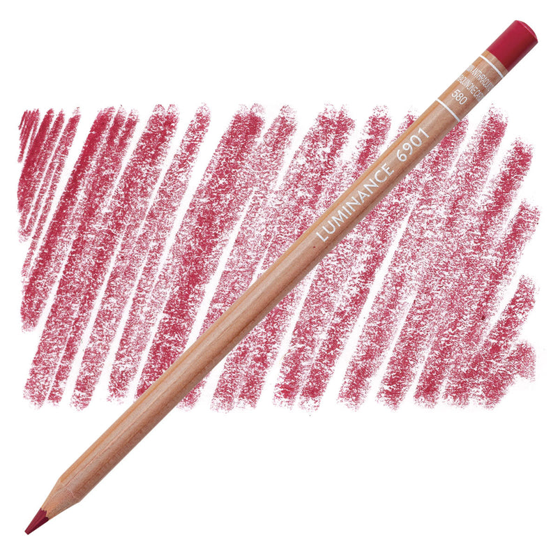 CARAN DACHE LUMINANCE PENCIL ANTHRAQUINONE CARMINE (6901.58)