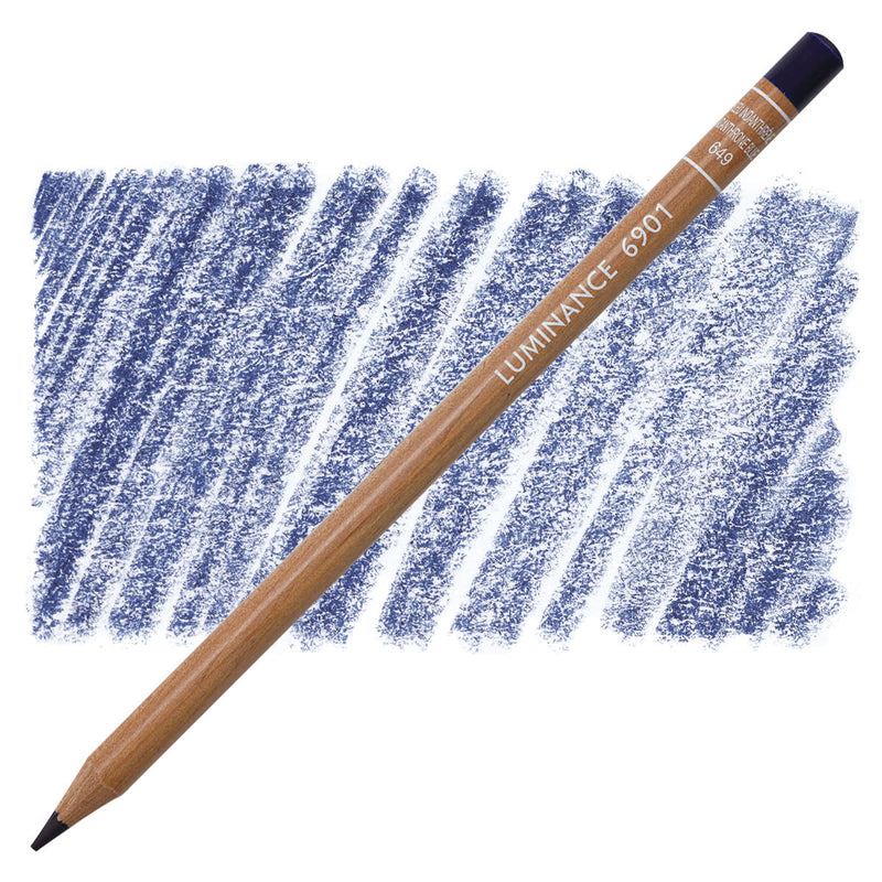 CARAN DACHE LUMINANCE PENCIL INDANTHRONE BLUE (6901.649)