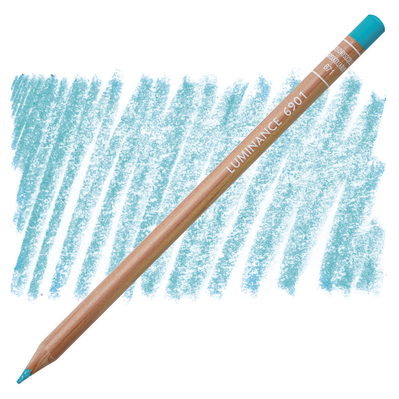 CARAN DACHE LUMINANCE PENCIL CHRYSOCOLLA BLUE (6901.671)