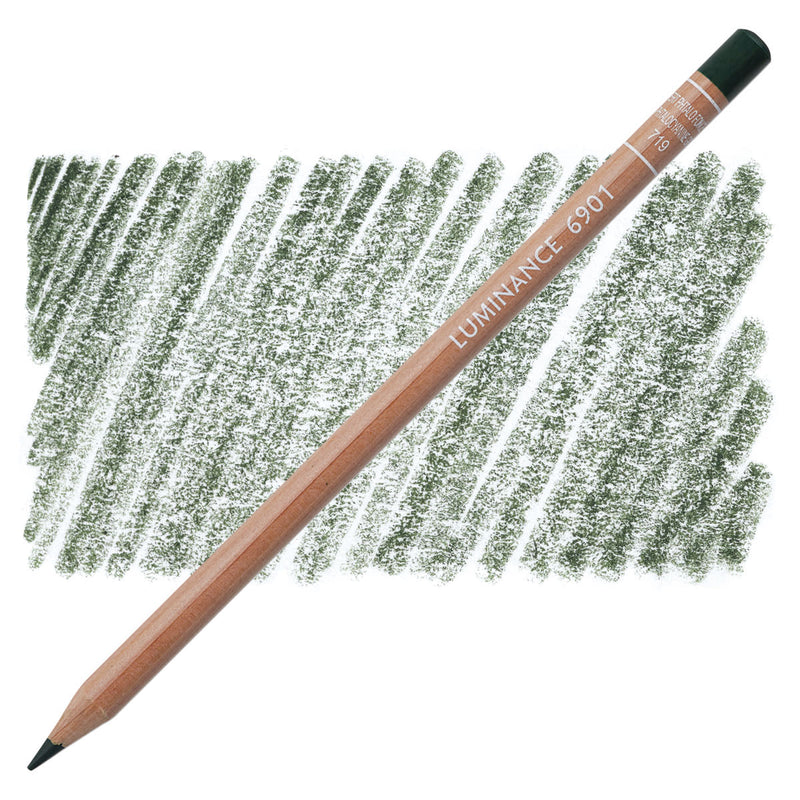 CARAN DACHE LUMINANCE PENCIL DARK PHTALOCYANINE GREEN (6901.719)