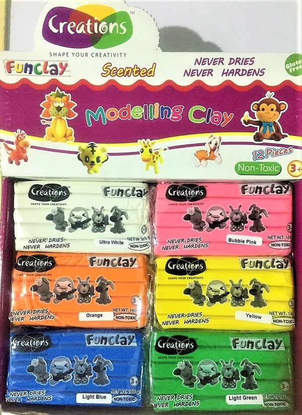 CREATIONS MODELLING CLAY BLACK 160 GRAM