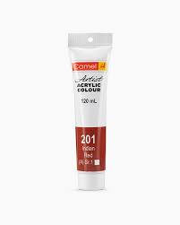 CAMLIN ARTIST ACRYLIC 120 ML SR 1 INDIAN RED 201