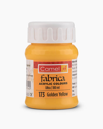 CAMLIN FABRICA ULTRA ACRYLIC COLOUR 100 ML GOLDEN YELLOW