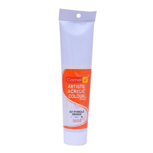 CAMLIN ARTIST ACRYLIC 120 ML SR 2 PYRROLE ORANGE 357