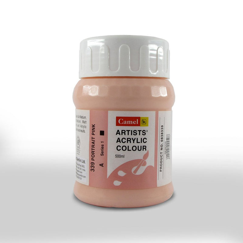 CAMLIN ARTIST ACRYLIC 500 ML SR 1 POTRAIT PINK 339