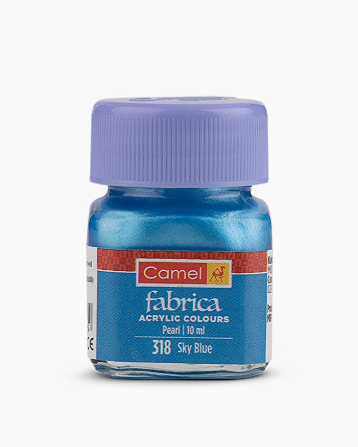 CAMLIN FABRICA PEARL ACRYLIC COLOUR 10 ML SKY BLUE