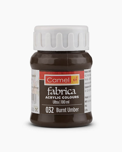 CAMLIN FABRICA ULTRA ACRYLIC COLOUR 100 ML BURNT UMBER