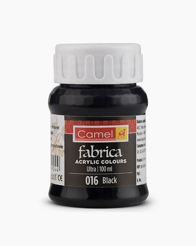 CAMLIN FABRICA ULTRA ACRYLIC COLOUR 100 ML BLACK