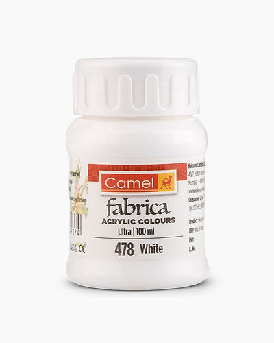 CAMLIN FABRICA ULTRA ACRYLIC COLOUR 100 ML WHITE