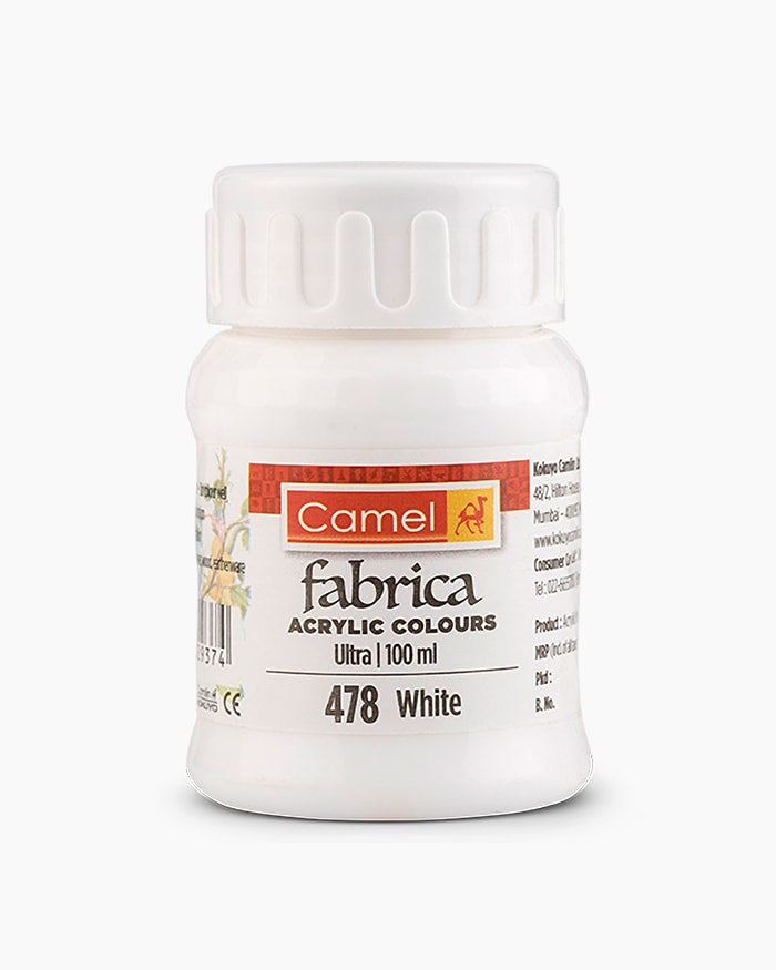 CAMLIN FABRICA ULTRA ACRYLIC COLOUR 100 ML WHITE