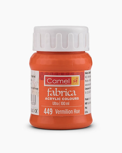 CAMLIN FABRICA ULTRA ACRYLIC COLOUR 100 ML VERMILION