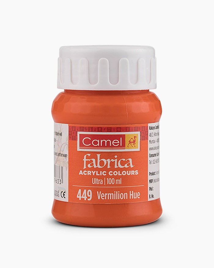 CAMLIN FABRICA ULTRA ACRYLIC COLOUR 100 ML VERMILION