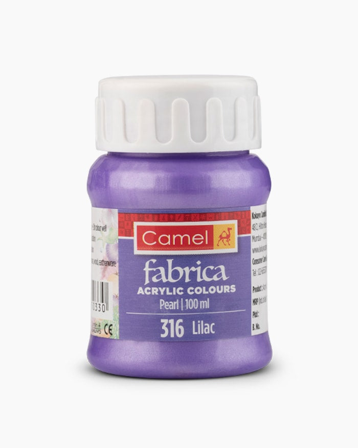 CAMLIN FABRICA PEARL ACRYLIC COLOUR 100 ML LILAC