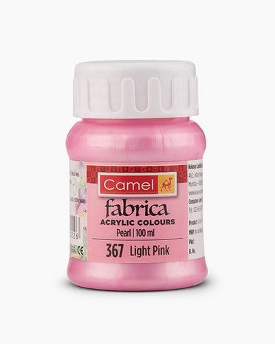 CAMLIN FABRICA PEARL ACRYLIC COLOUR 100 ML LIGHT PINK