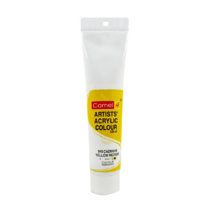 CAMLIN ARTIST ACRYLIC 120 ML SR 2 CADMIUM YELLOW MEDIUM 045